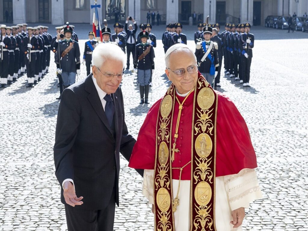 mattarella e papa leone xiv