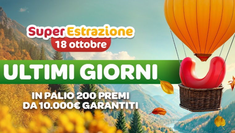 superestrazione superenalotto 18 ottobre 2025