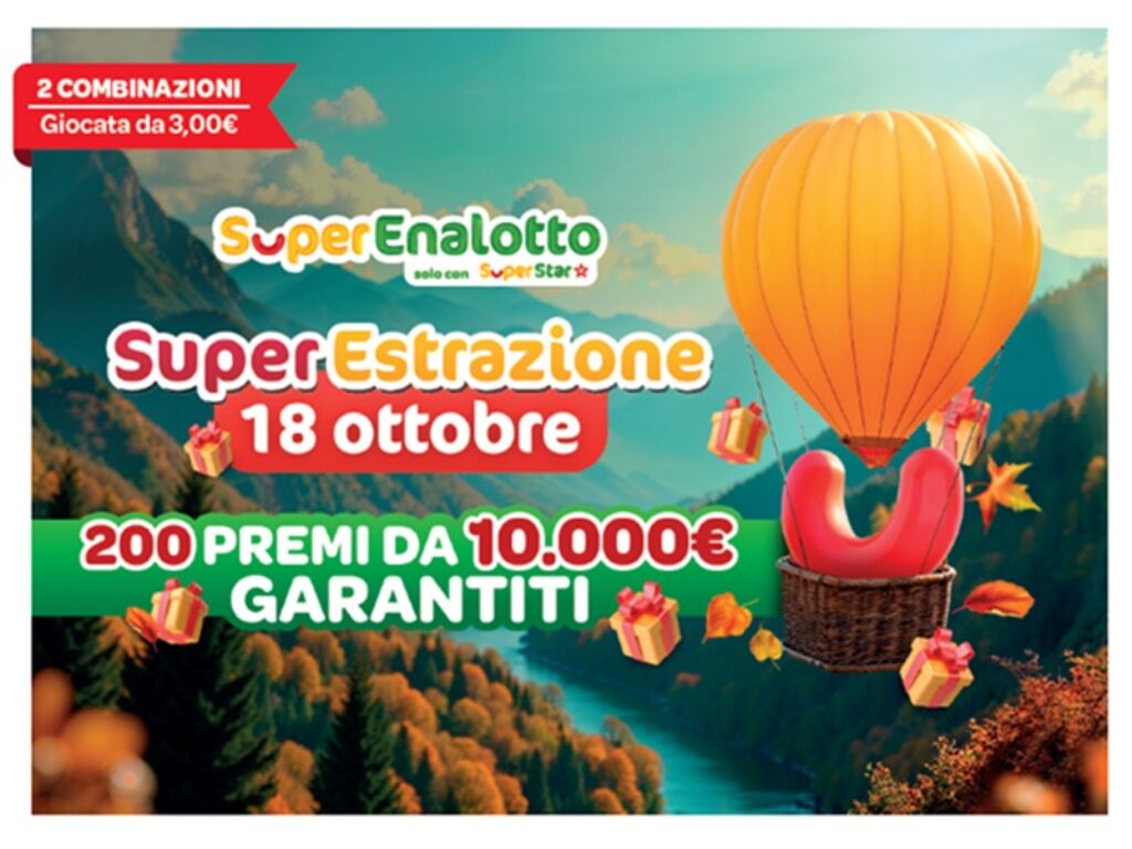 superestrazione superenalotto codici vincenti