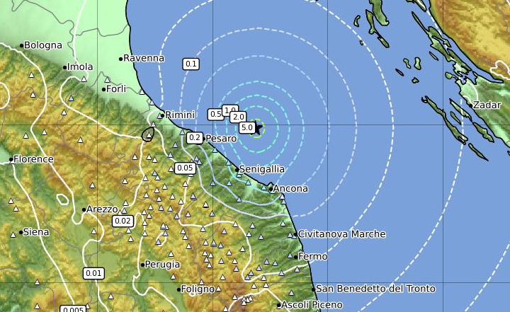 terremoto pesaro