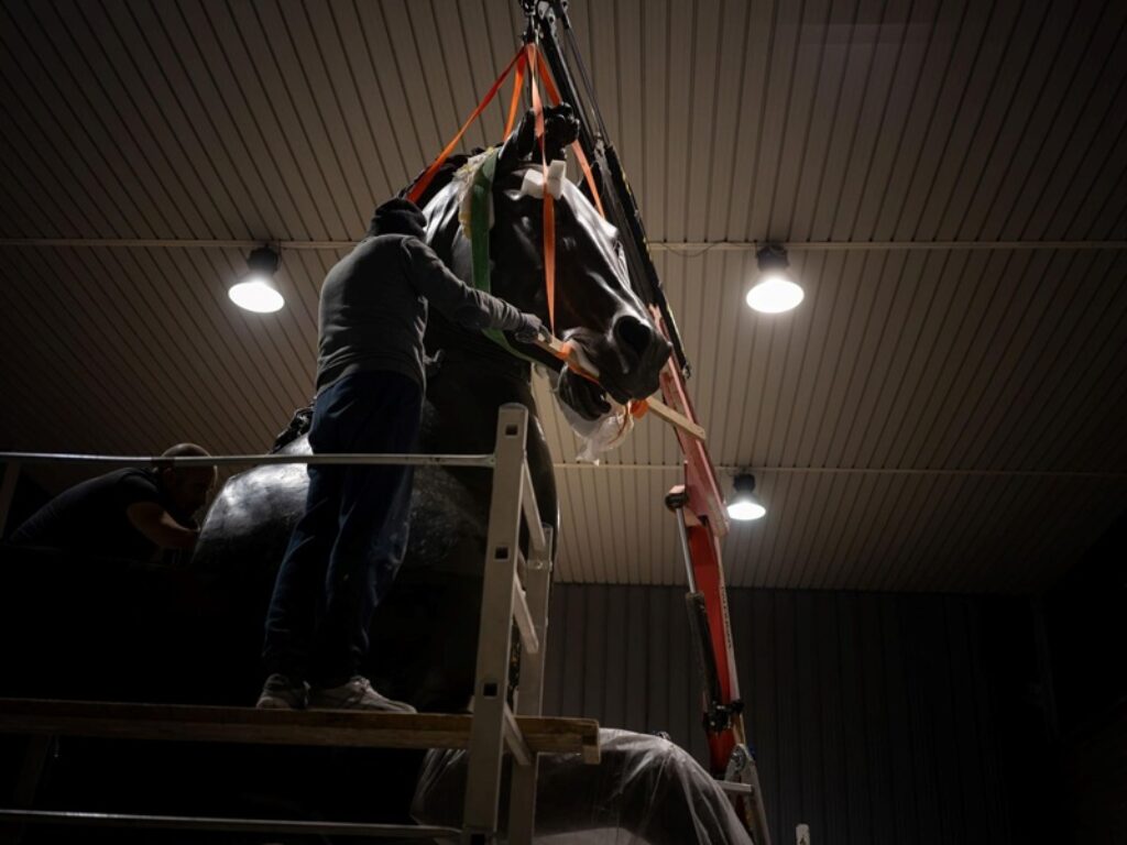 cavallo colossale canova