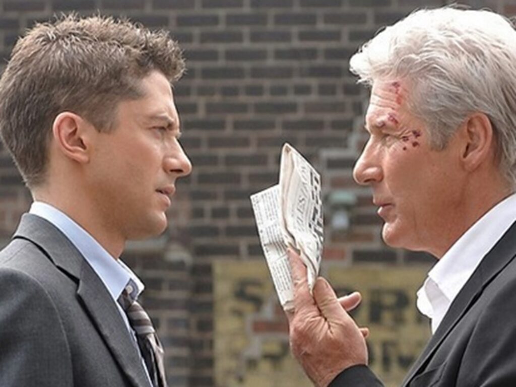 the double film trama