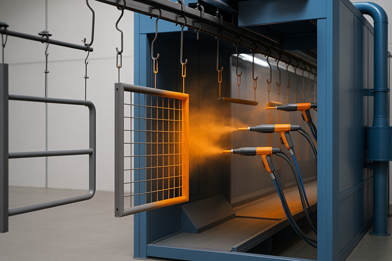 verniciatura a polvere