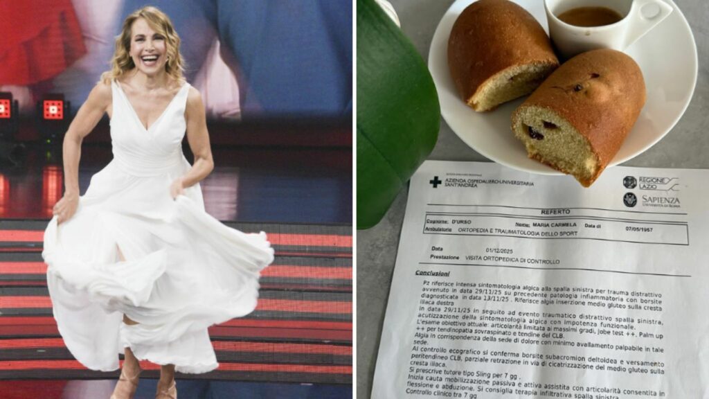 barbara d'urso ospedale