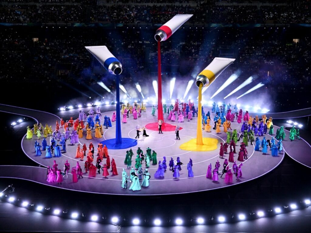 CERIMONIA OLIMPIADI MILANO CORTINA