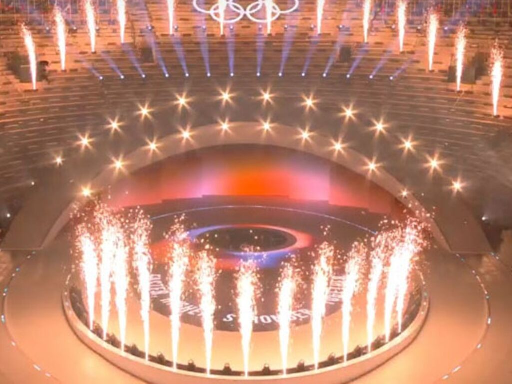 cerimonia chiusura olimpiadi arena verona