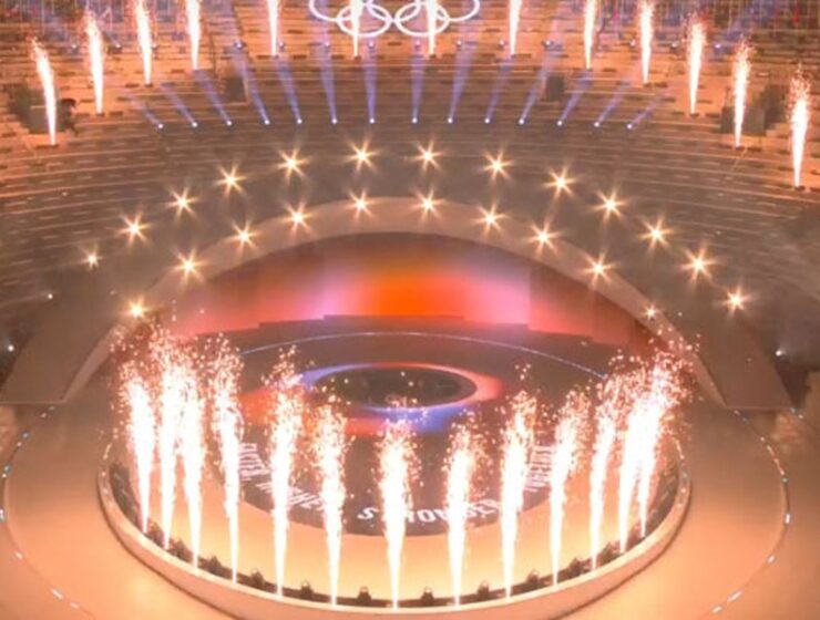 cerimonia chiusura olimpiadi arena verona