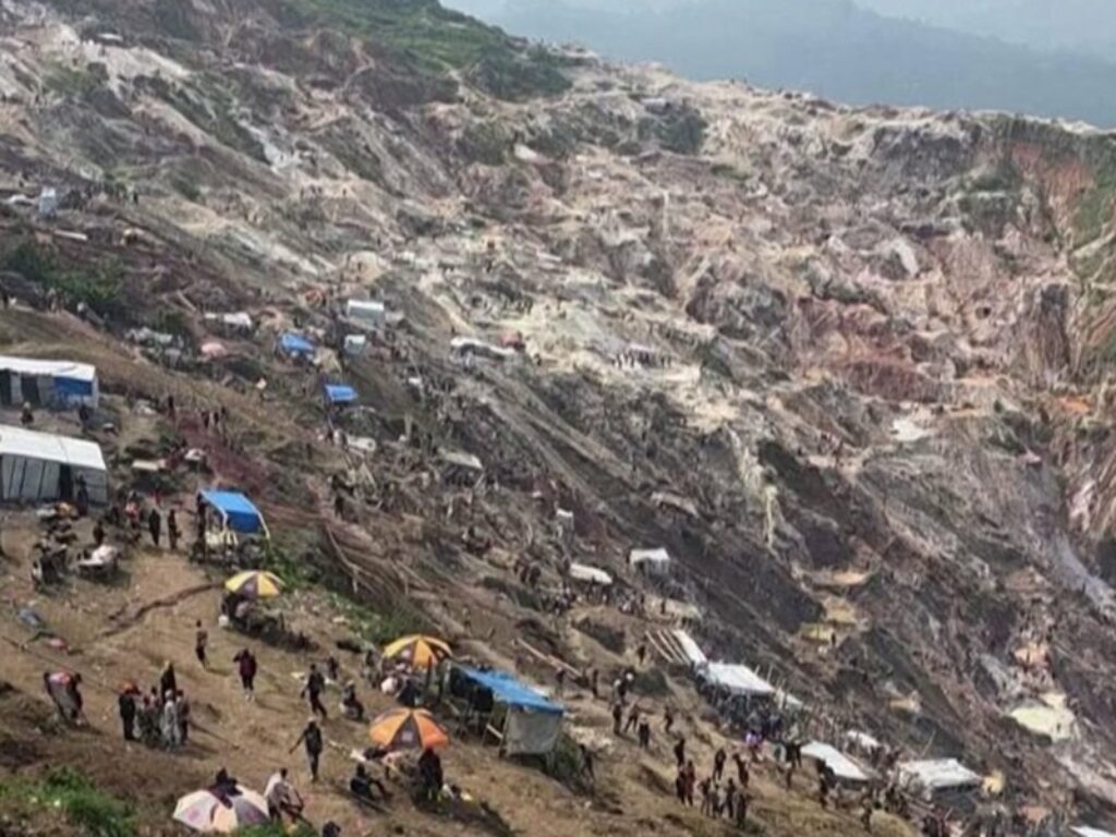 crollo miniera congo