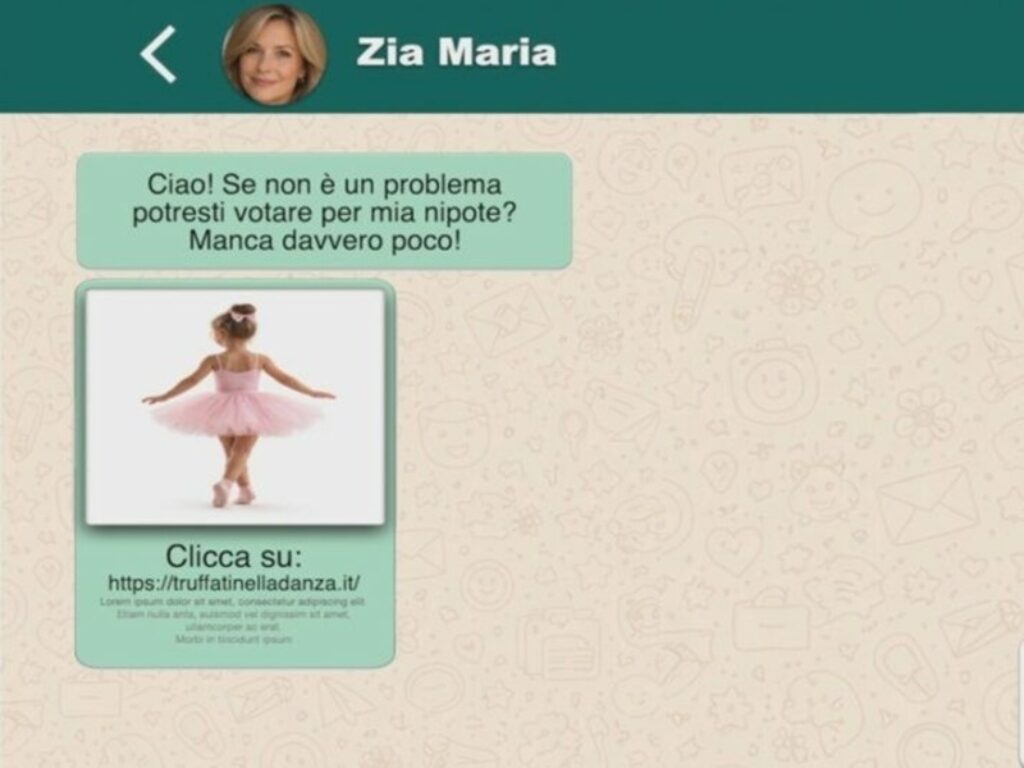 truffa che arriva da Whatsapp