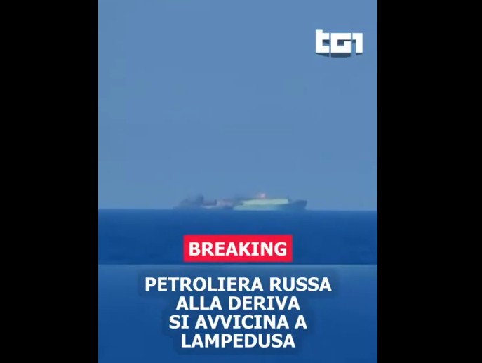 petroliera russa lampedusa
