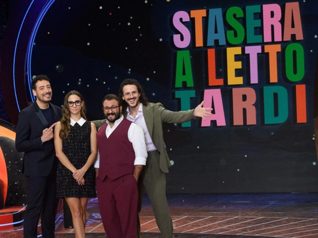 stasera a letto tardi