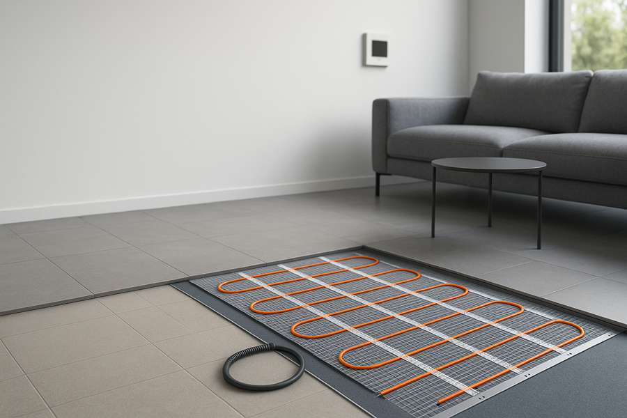 riscaldamento a pavimento