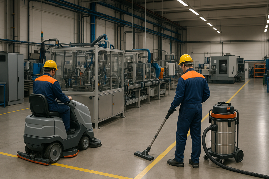 pulizie industriali