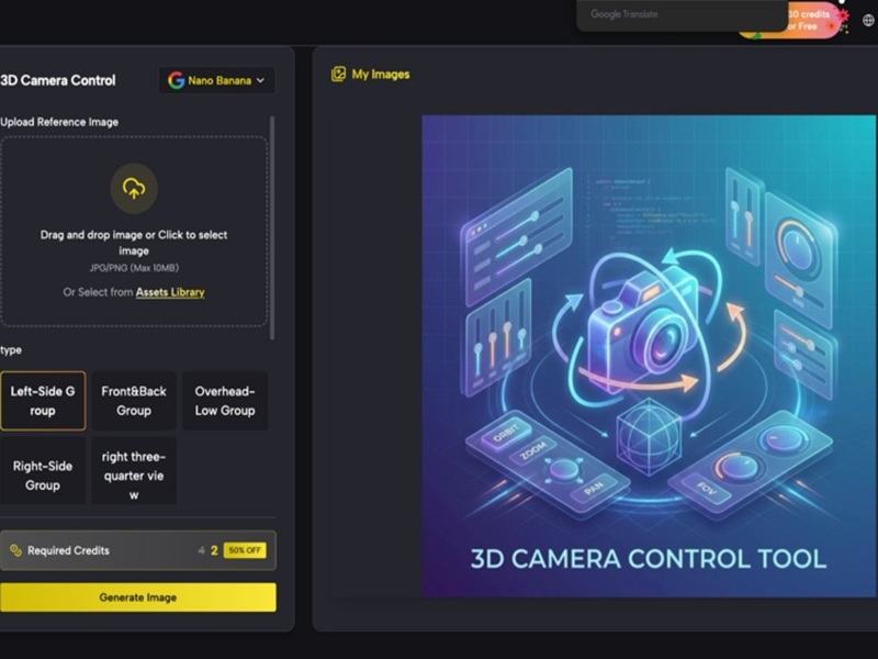 3D Camera Control for Multi-Angle Image Creation - Corriere Nazionale