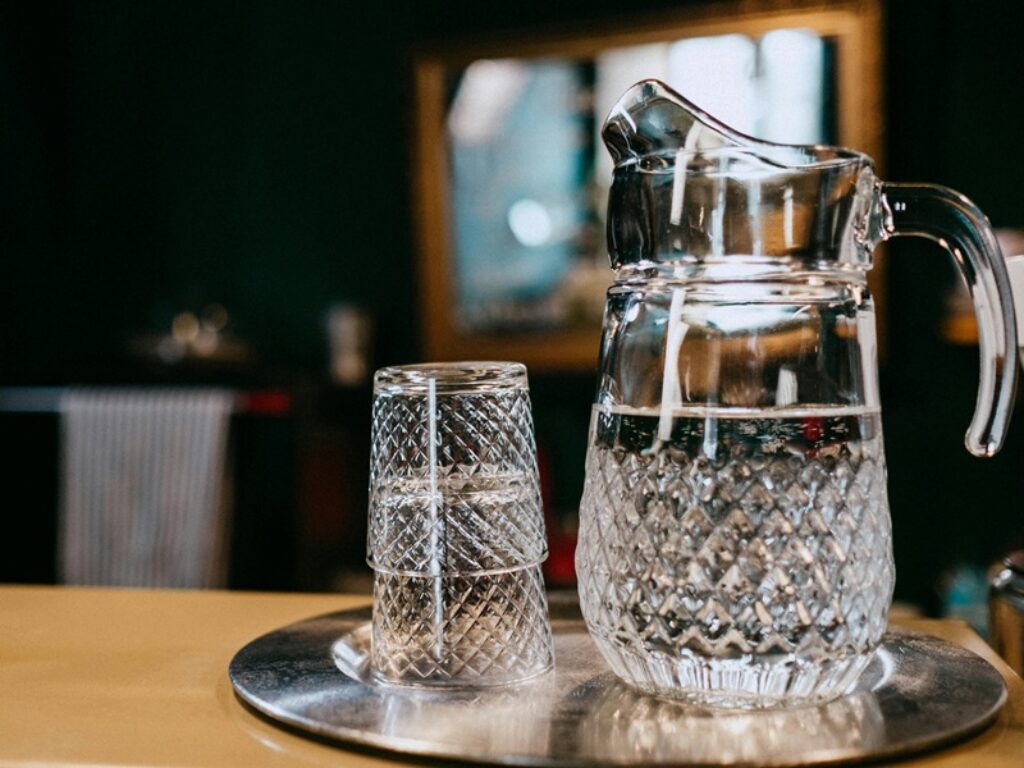 caraffa di acqua