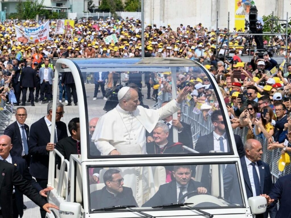 papa leone terra dei fuochi