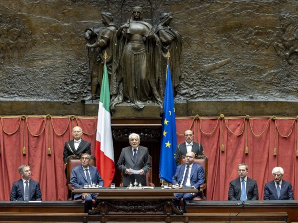 Intervento alla seduta solenne di Camera e Senato