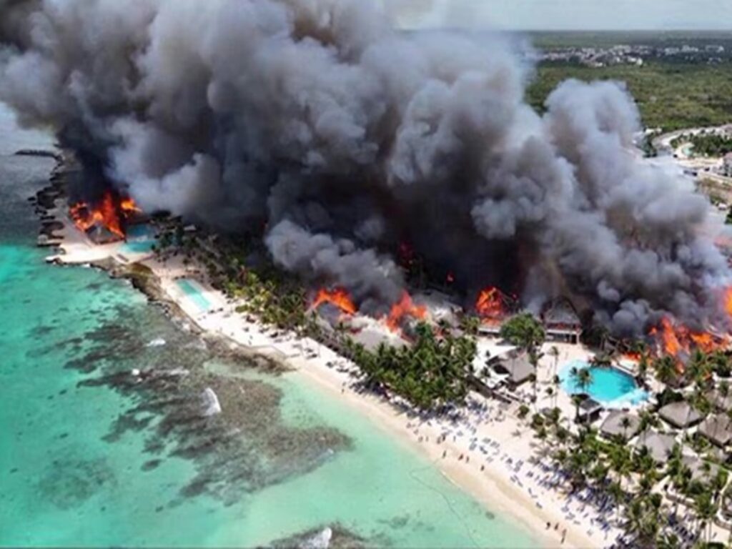 incendio santo domingo