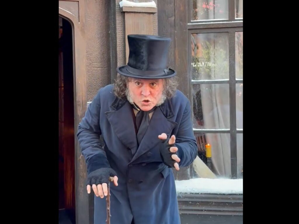 Scrooge e gli Spiriti del Natale