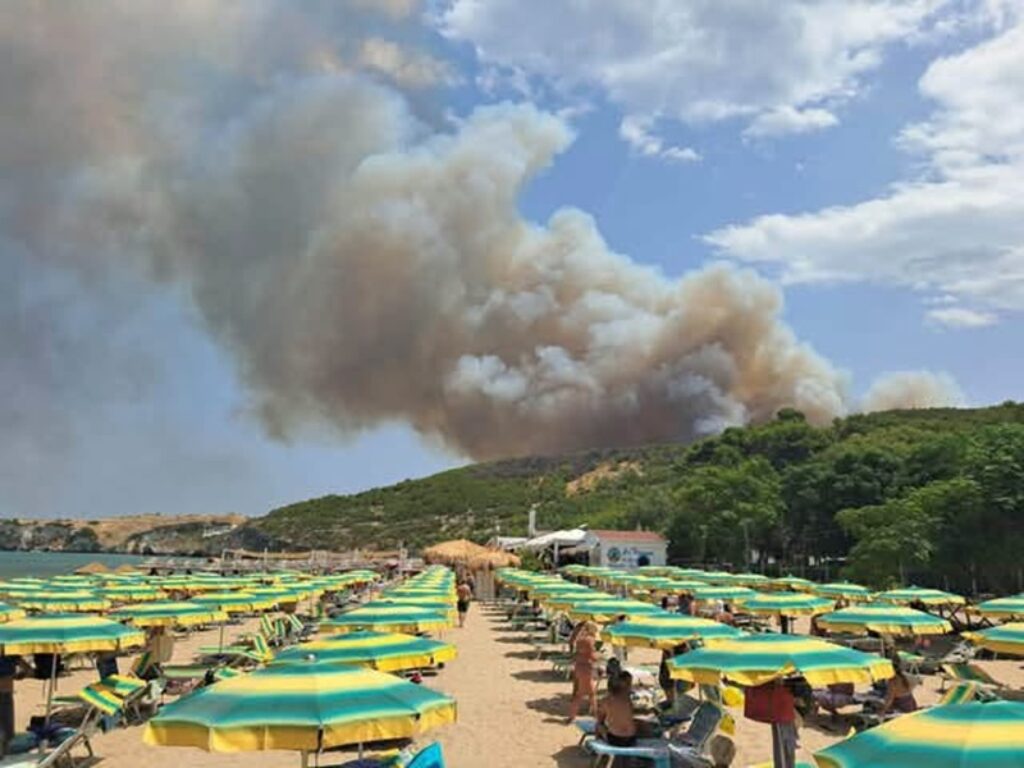 incendi gargano peschici