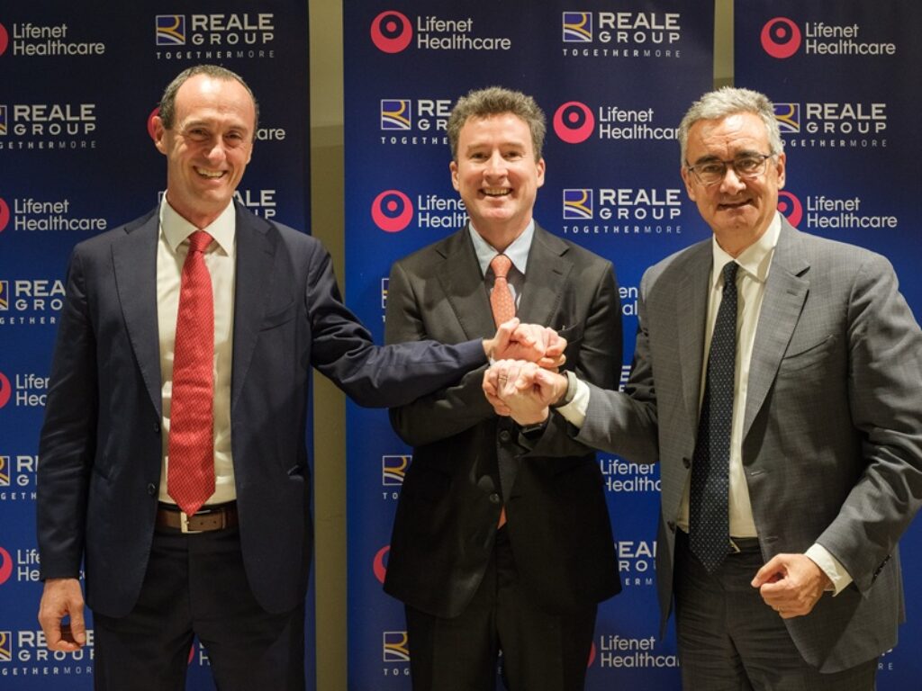 reale group e lifenet healthcare