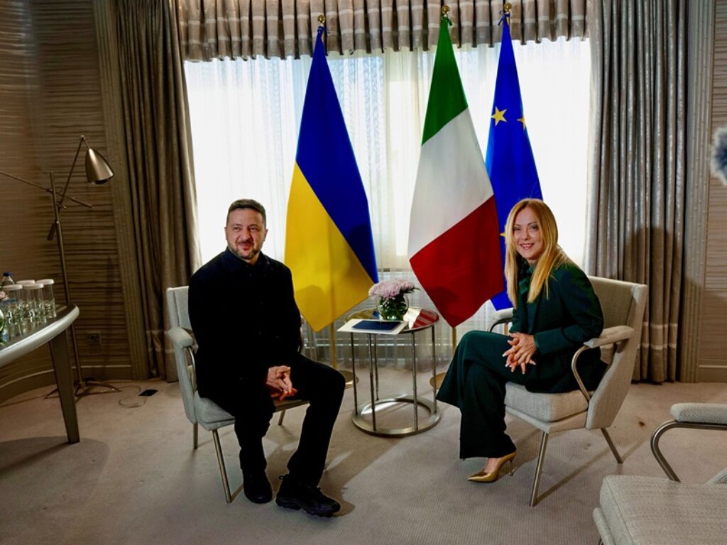 Meloni ad Ankara vede Zelensky