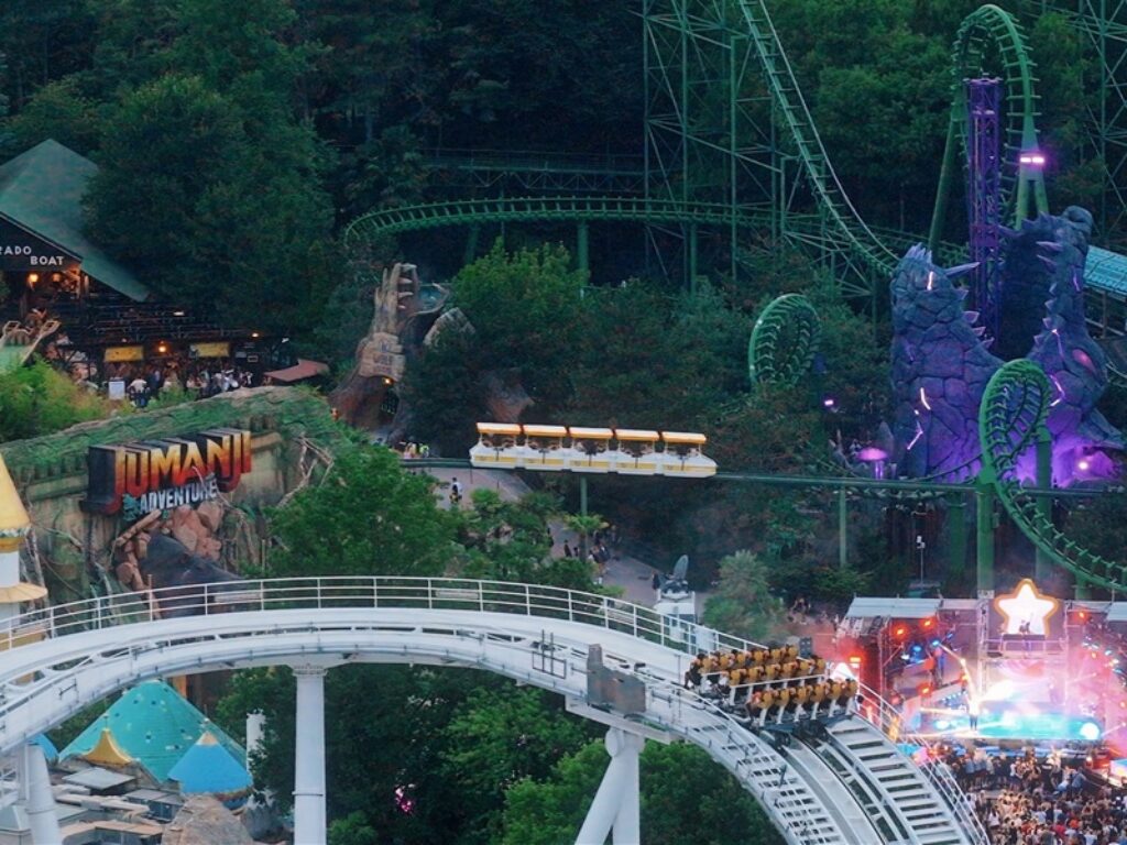 gardaland stars night