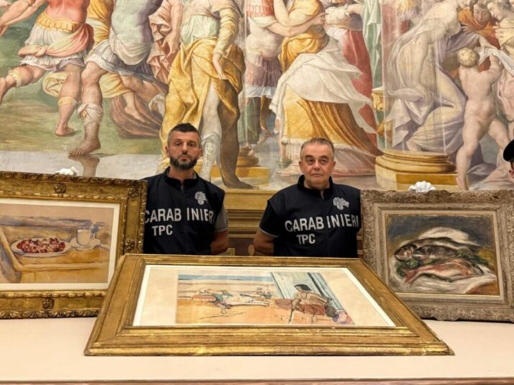quadri rubati magnani rocca