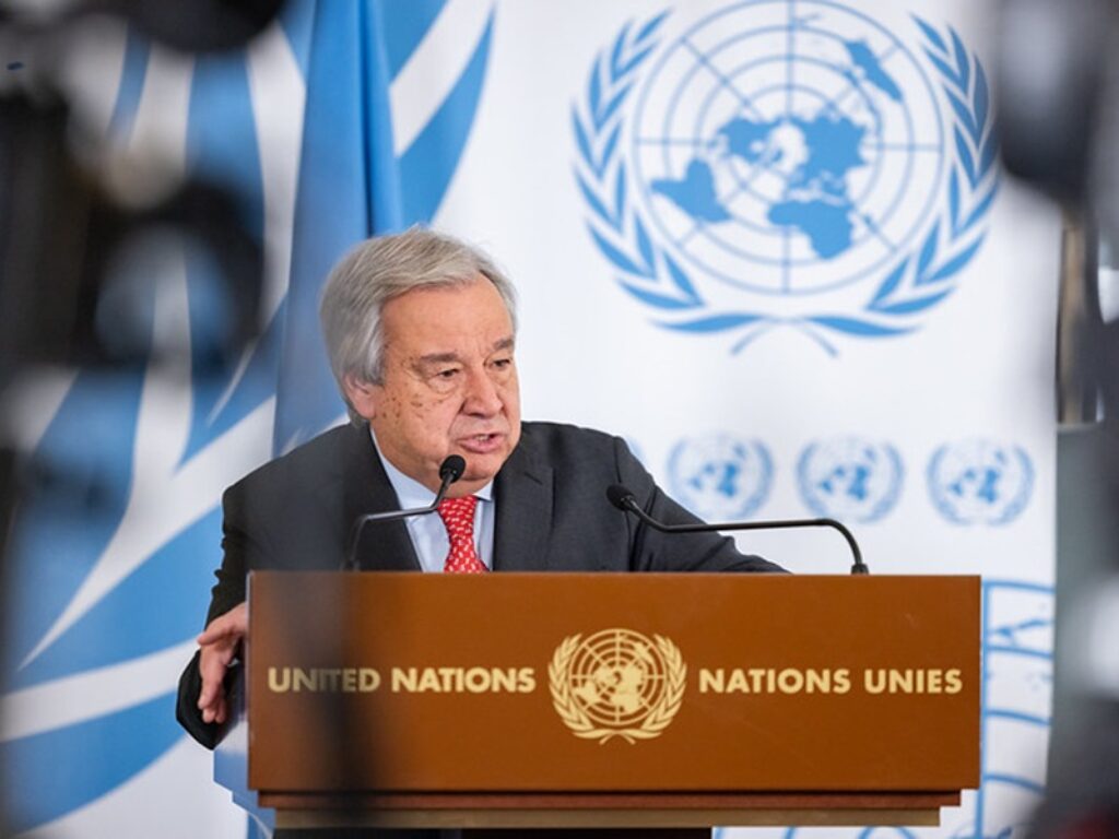 Segretario Generale ONU António Guterres