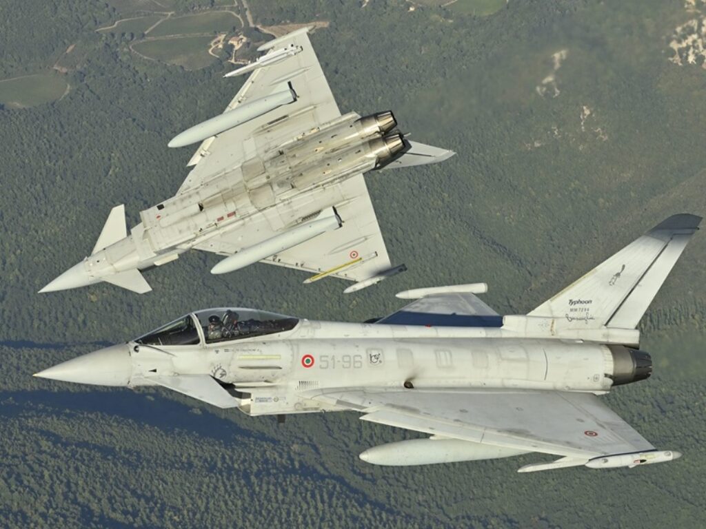 caccia Eurofighter Typhoon
