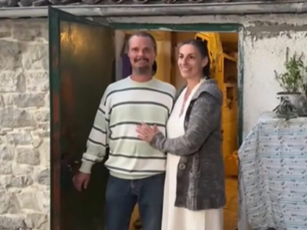famiglia nel bosco
