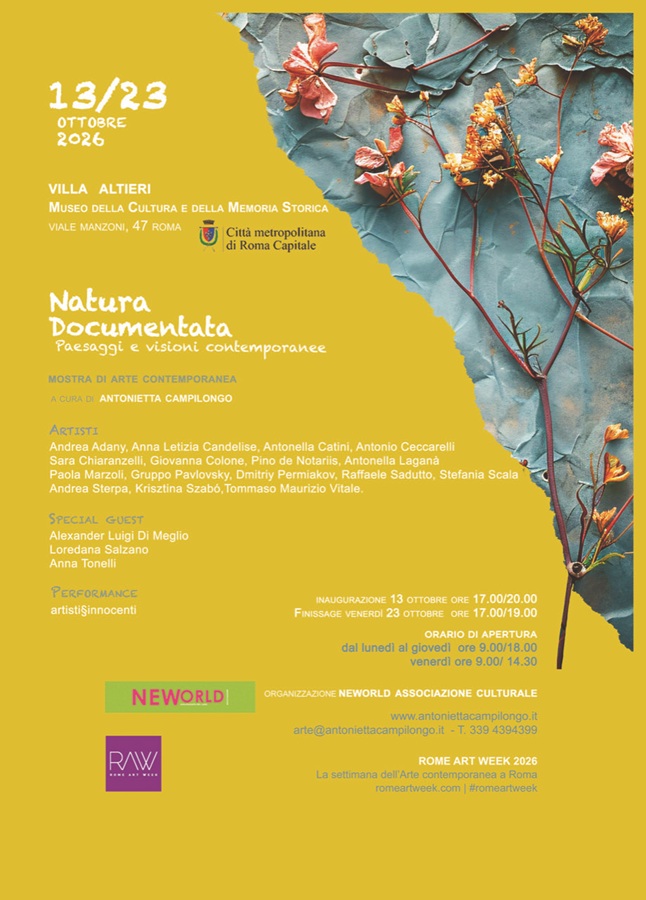 natura documentata opere