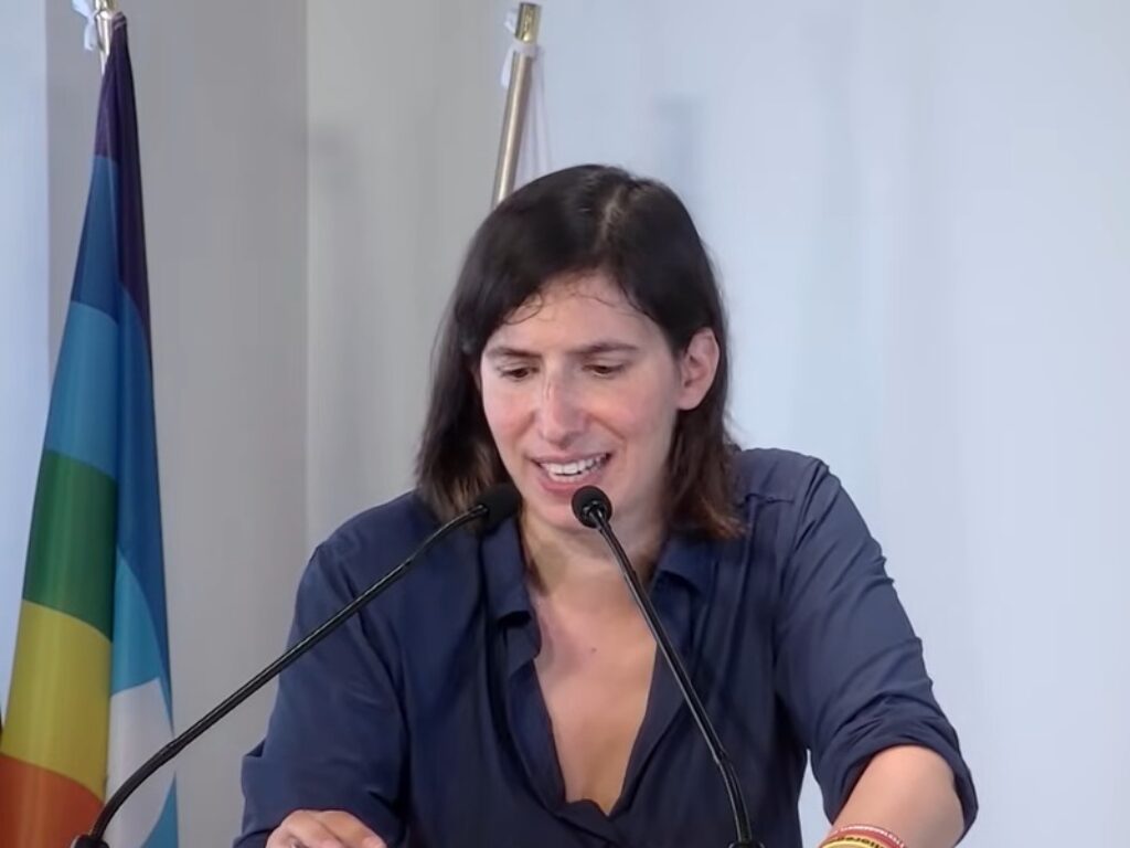 segretaria del Pd Elly Schlein